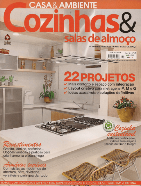 Cozinhas & Salas de Almoço - fev 2012 - 1Capa